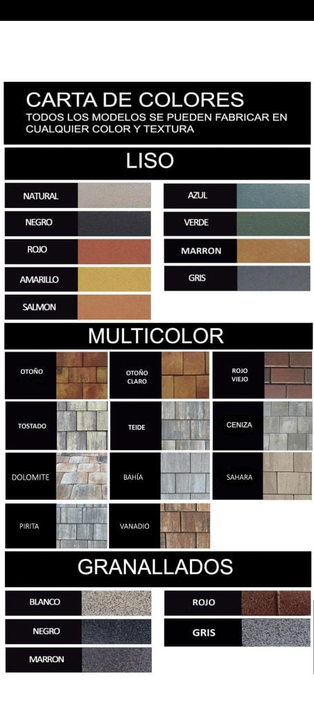 Carta de colores